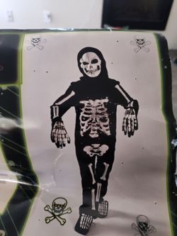 skeleton Halloween costume