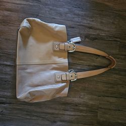 2 Coach purses (tan and black)