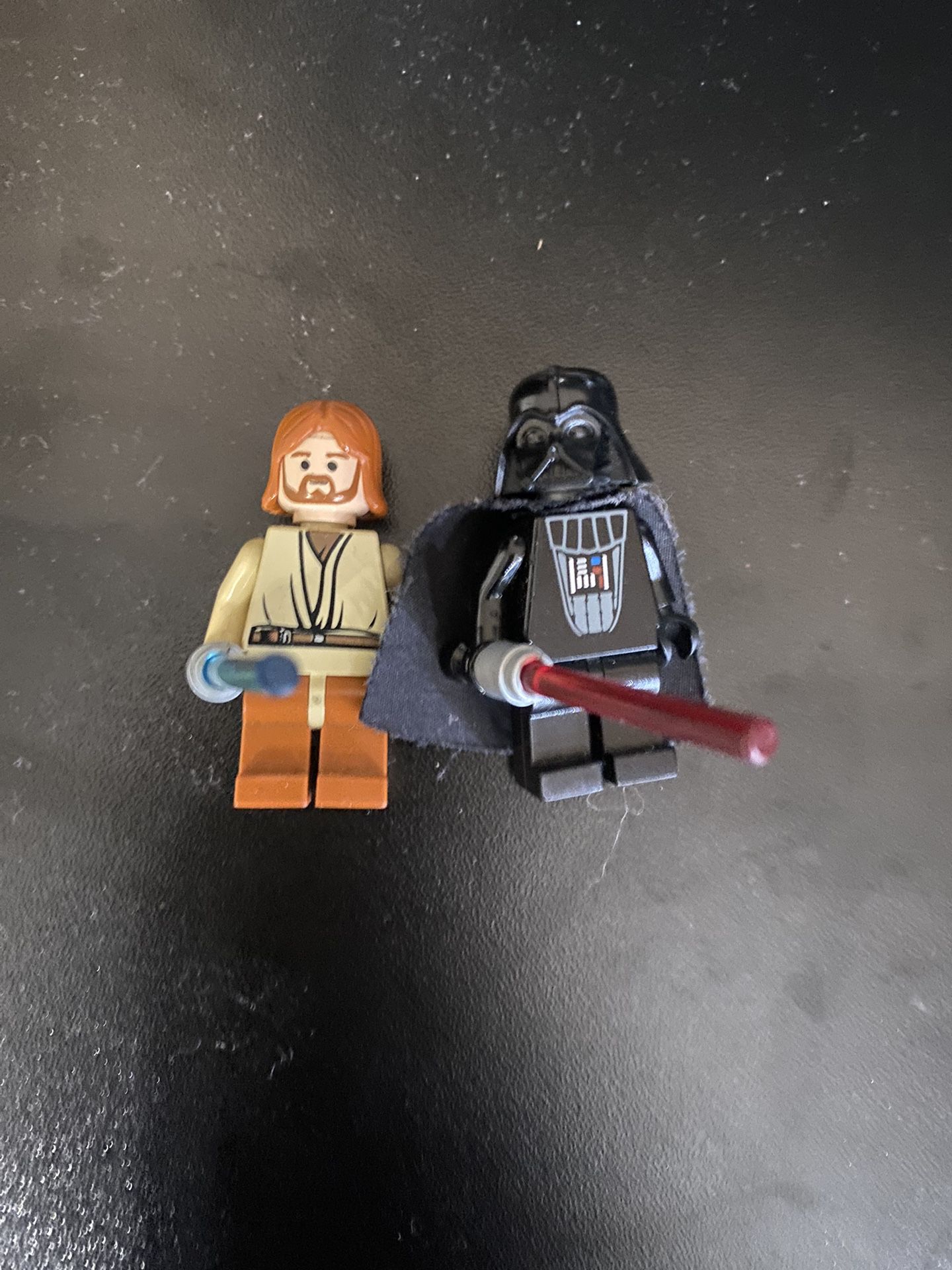 Lego Star Wars Light Up Obi Wan Kenobi And Dearth Vader 
