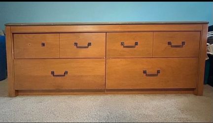 Large Wooden Dresser