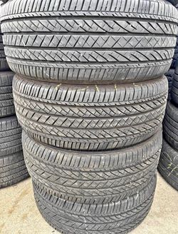 235_55R19 Bridgestone brand tires set de llantas  en perfectas condiciones  80% vide !!!! FREE INSTALLATION!!
