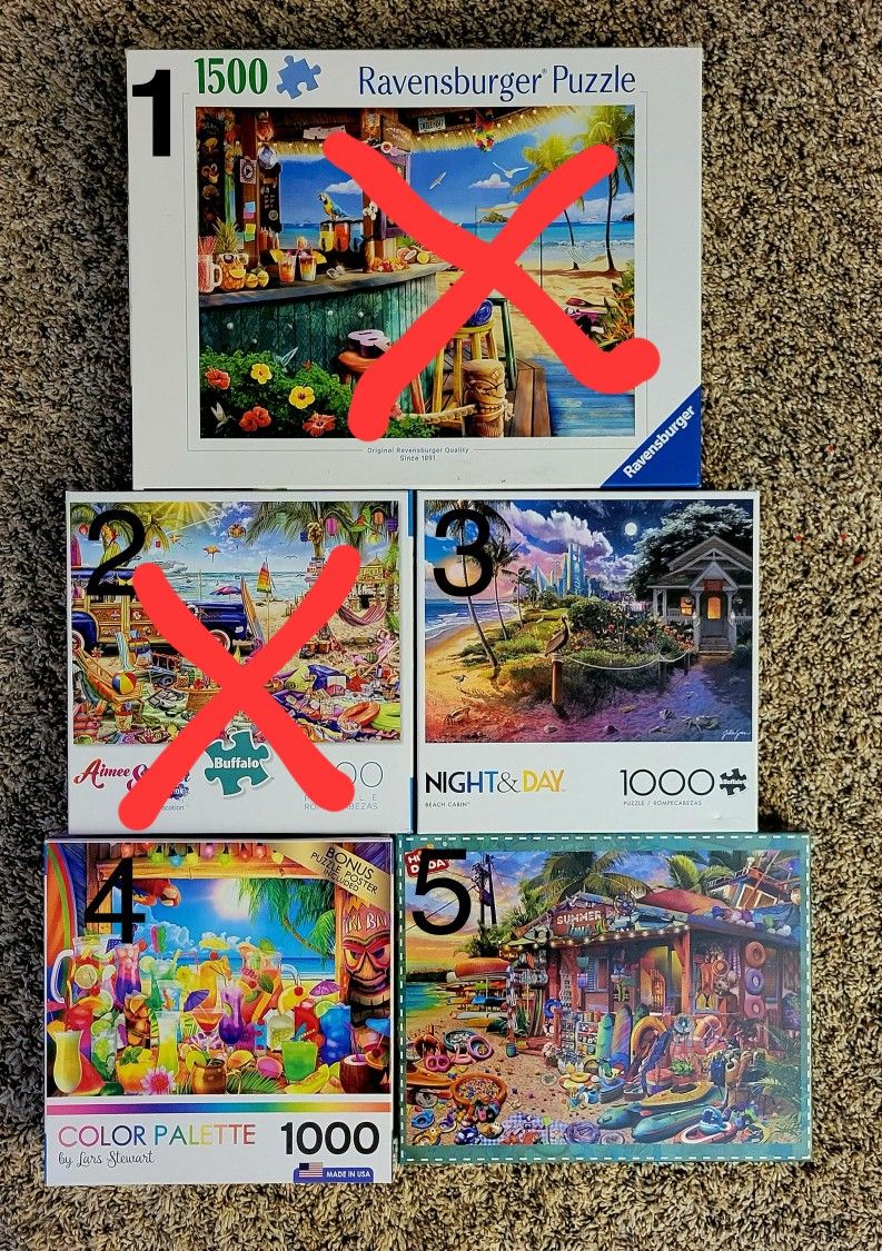 1000 PIECE PUZZLES