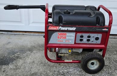 Coleman Powermate 5000W Portable Generator