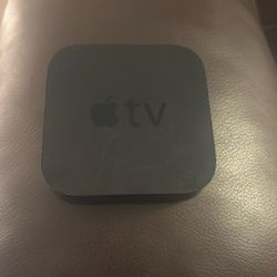 Apple TVstreaming device. 