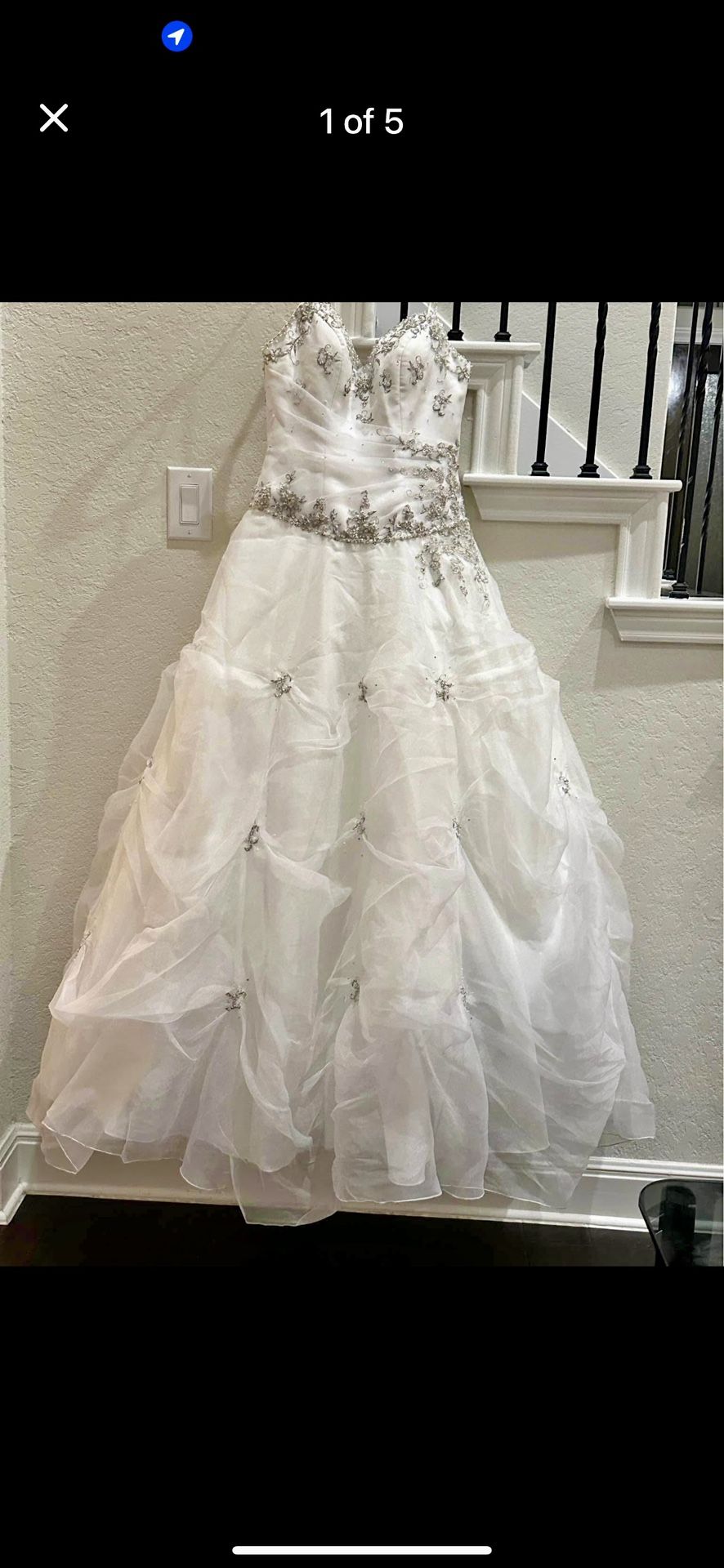 Mori Lee wedding Dress by Madeline Gardner - M