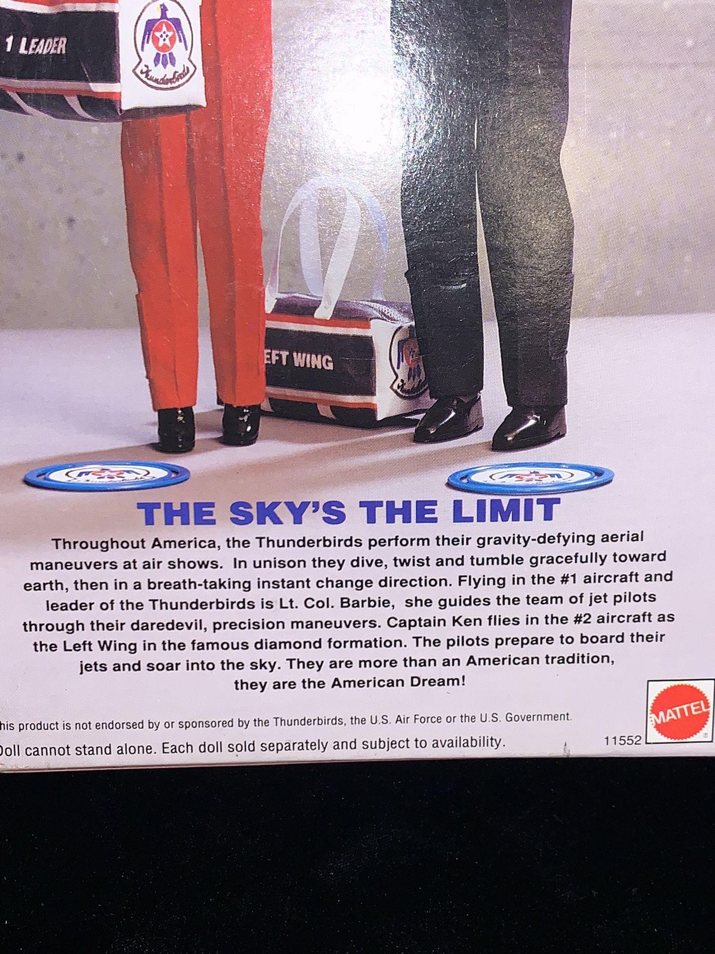 Vintage Air Force Thunderbirds Special Edition Barbie