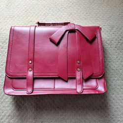 Vegan Faux "Leather" Laptop Briefcase