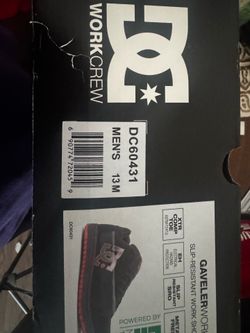 Men’s DC work shoes