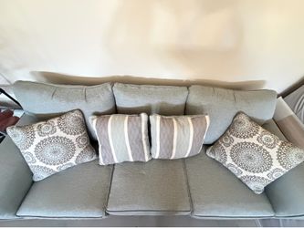 Two 3 seat sofas
