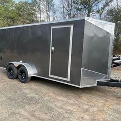 New 7x16 Enclosed Cargo Trailer 