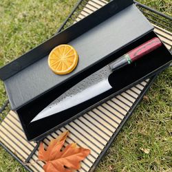 D2 Steel Professional Kitchen Knife With Gift Box 