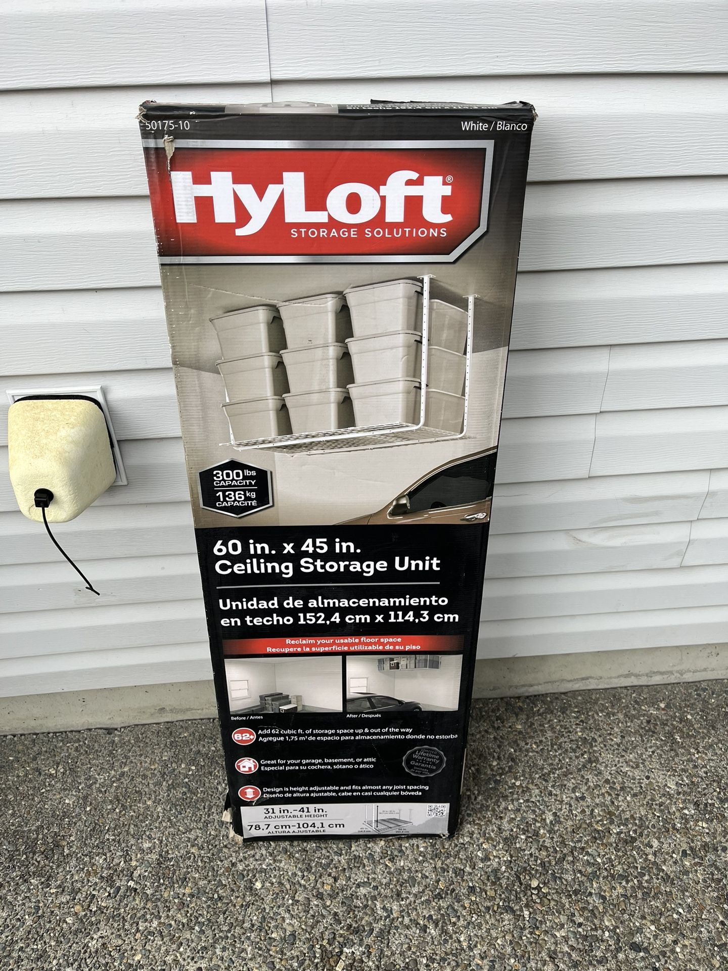Hyloft Ceiling Storage Rack