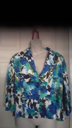 Flower blazer