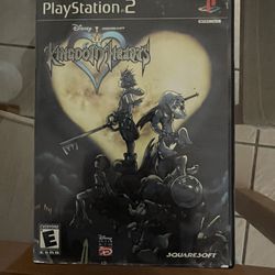 PS2 Black Label Kingdom Hearts With Manual