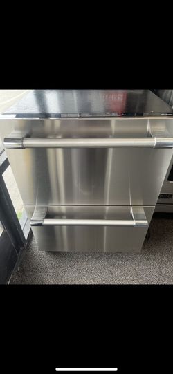 24 Inch Under Counter | Double Drawer Refrigerator | Freezer