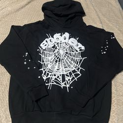 Black sp5der hoodie