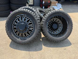 22"  24" DUALLY ARENA WHEELS WE OFFER 120 DAYS PAYMENT OPTION