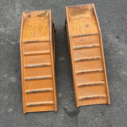 Car Ramps Good Condition. Must Pickup