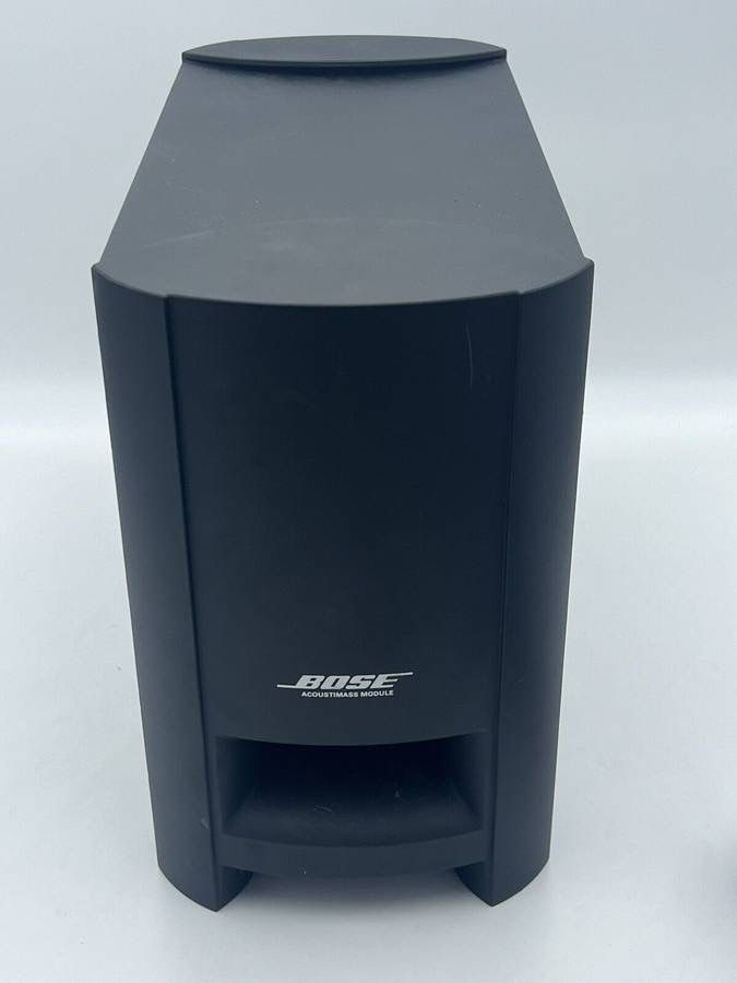 Bose CineMate GS Series II Black Digital Home Theatre Subwoofer and 2