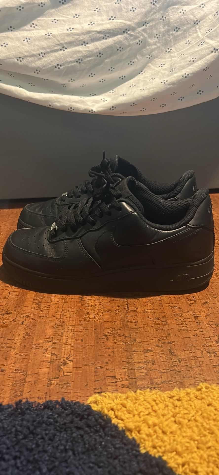 Black Air Forces Size 10
