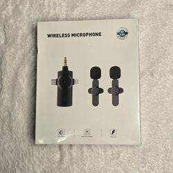 AIKELA Wireless Lavalier Lapel Microphone for iPhone, iPad, Android, Camera, Plug-Play, 7H Long Working Time for Interview Video Podcast Vlog YouTube