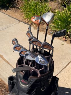 Complete TaylorMade burner Golf Club Set with Bag