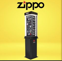 Zippo Lighter Display With Base