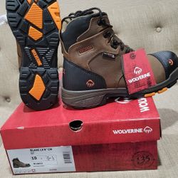 NEW WORK BOOTS WITH STEEL TOE 