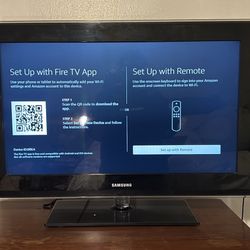 Samsung TV with Amazon Fire Stick 