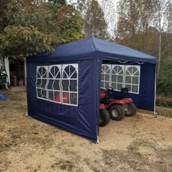 NEW 10'x 10' EZ Pop UP Party Tent Canopy Gazebo Event Outdoor 4 Walls