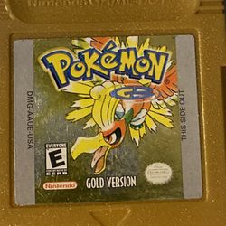 Pokémon Gold Version Original For Gameboy