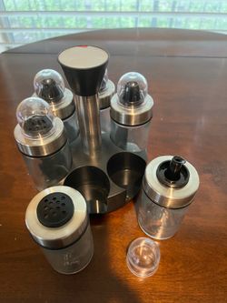 Spice and condiment rack