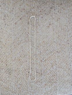 Italy 923 white gold chain 14 inch