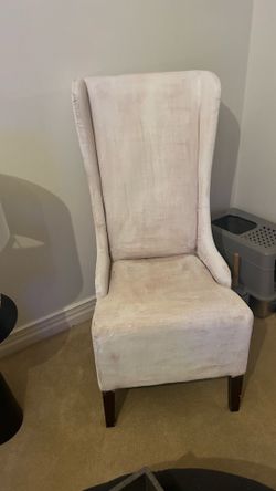2 high back chairs.