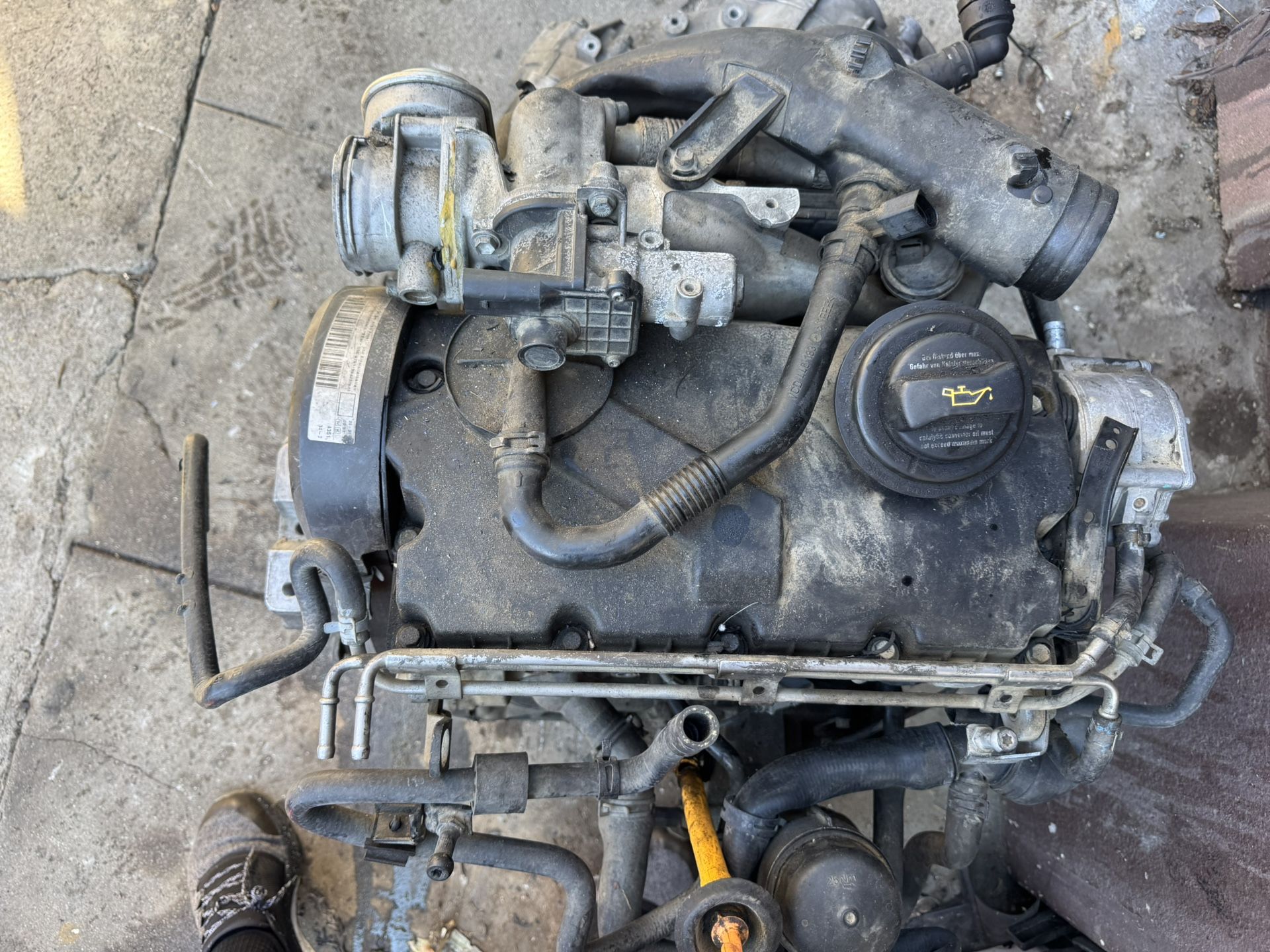 1.9 TDI BEW complete engine 