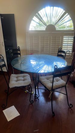 Glass table
