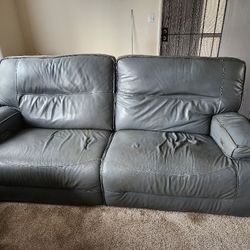 Reclining Couch With USB Ports