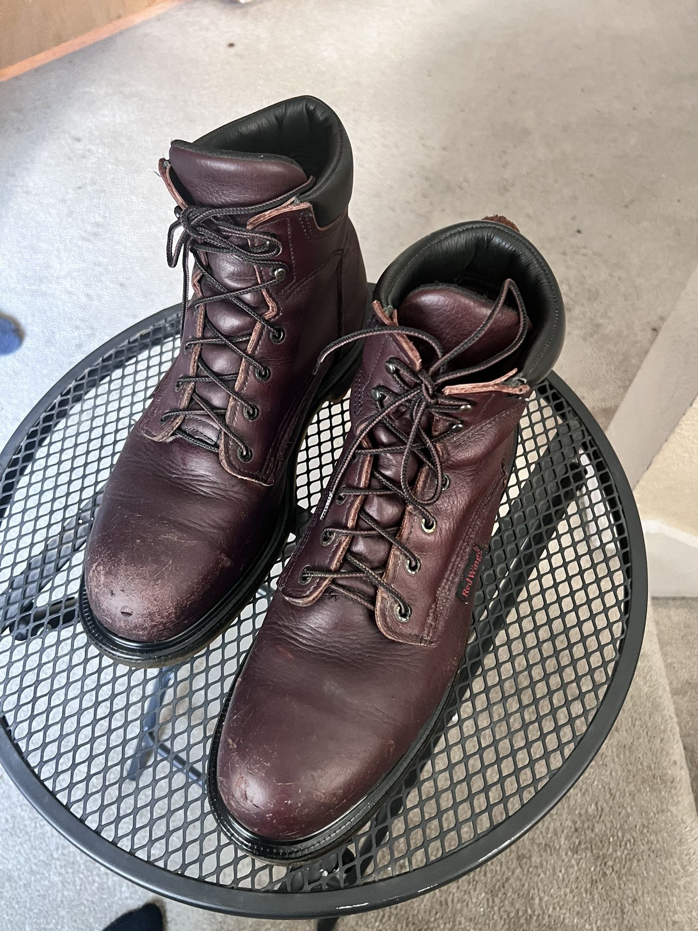 Men’s Red Wing Boots Used