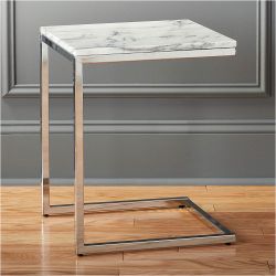 CB2 Smart C Table W Marble Top