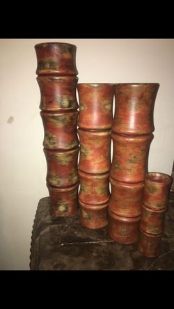 Ceramic candle holder