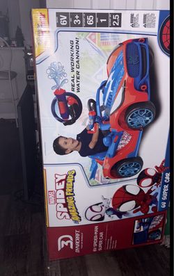 Spider man car