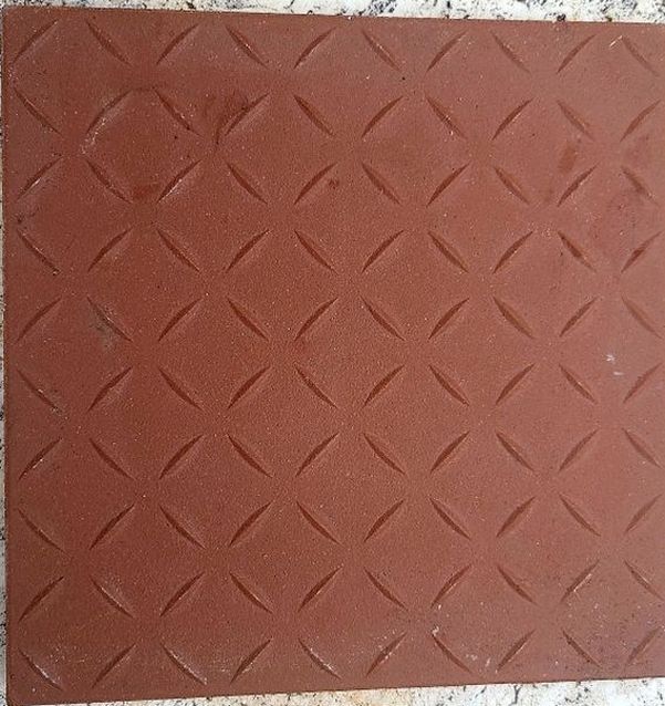 Daltile Suretread 6" X 6" Quarry Tile And 6"x 6" Beveled Boder Tile