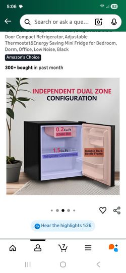 Mini fridge