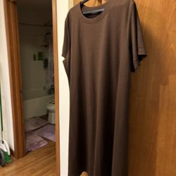 Vintage Susan Graver  Short  Sleeve A-line Dress / Long Tunic Blouse 3XL
