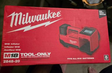 Milwaukee 18v Infator