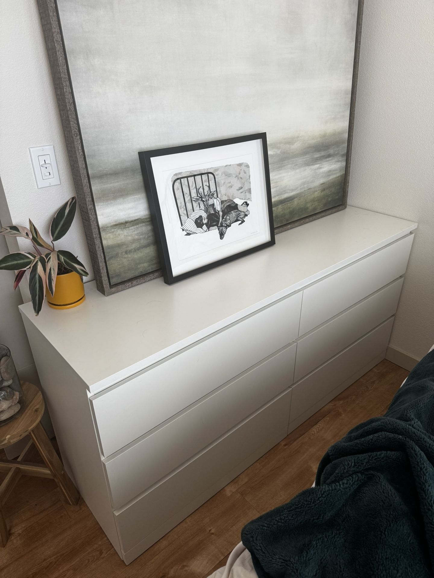 White Dresser