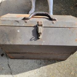 Vintage KENNEDY Kits No. 1018 Cantilever Machinist Tool Box w/ 4 Trays USA