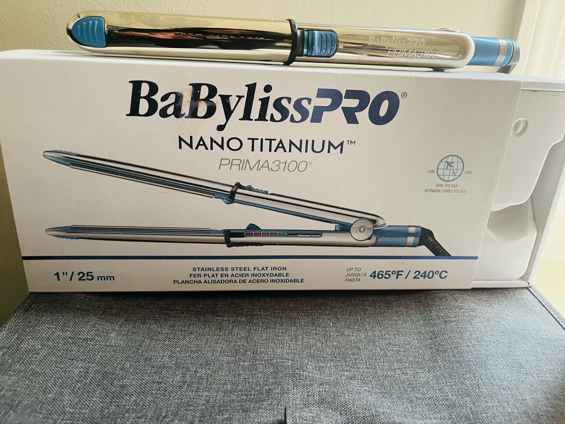 BabylissPRO Nano titanium 1/25 mm Flatiron !!!!