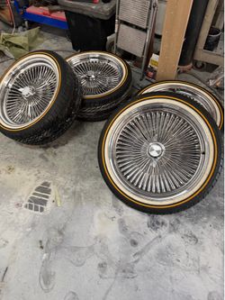 20” wire wheels new condition $2700