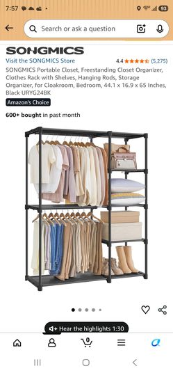 Closet rack